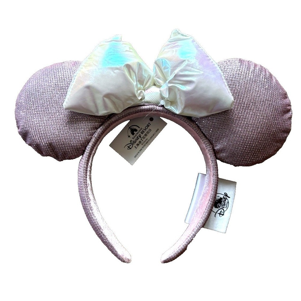 Disney Pink Opalescent Ears‎ NWT